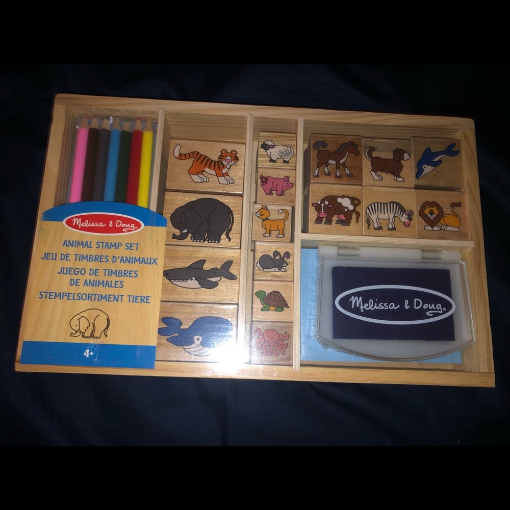 BRAND NEW: Melissa and Doug stamp set